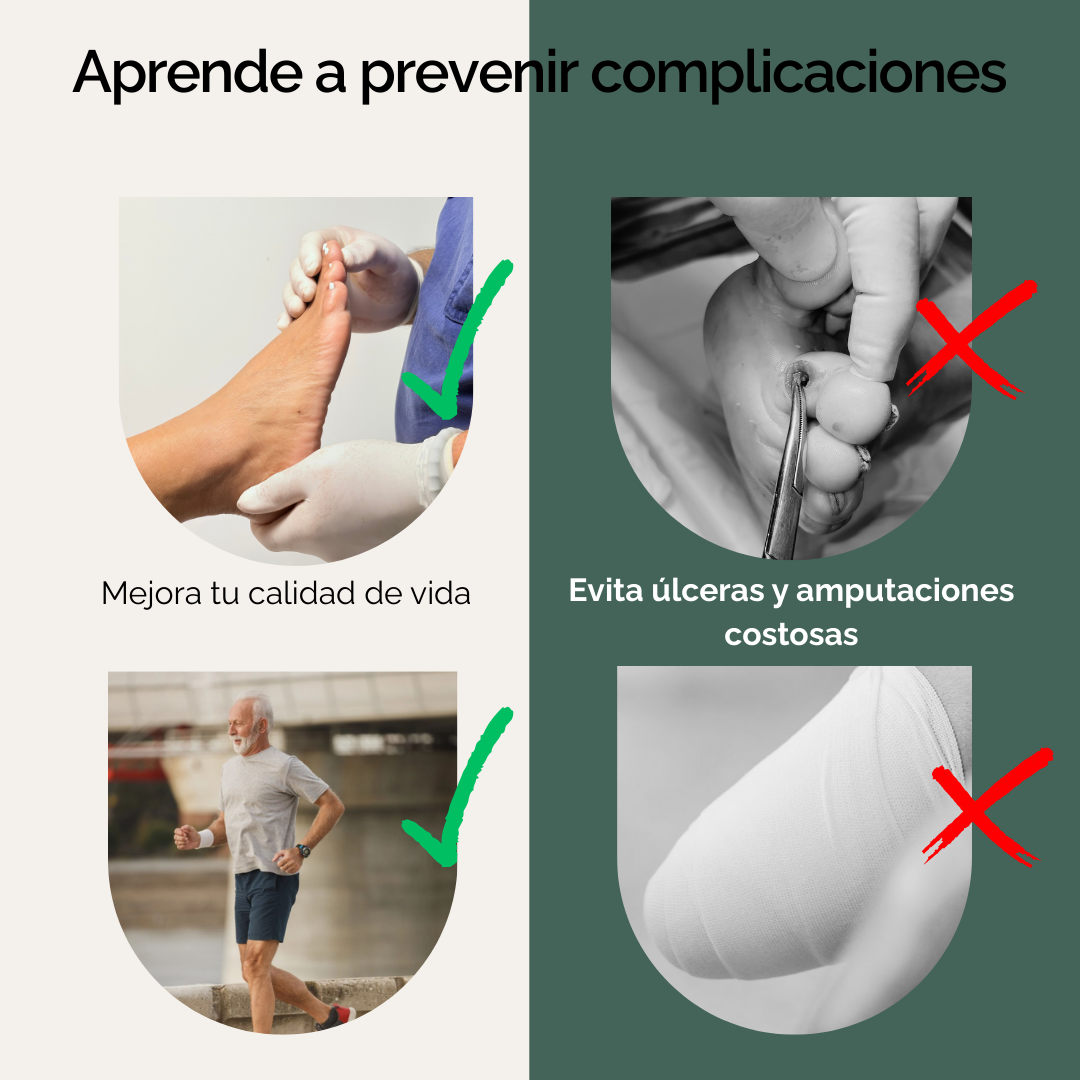 Ebook de Autocontrol de la Diabetes y Prevención del Pie Diabético