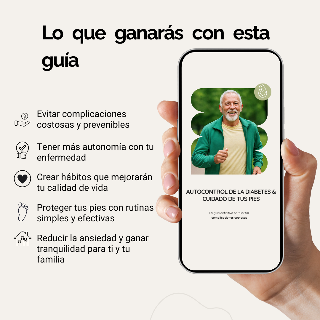 Ebook de Autocontrol de la Diabetes y Prevención del Pie Diabético