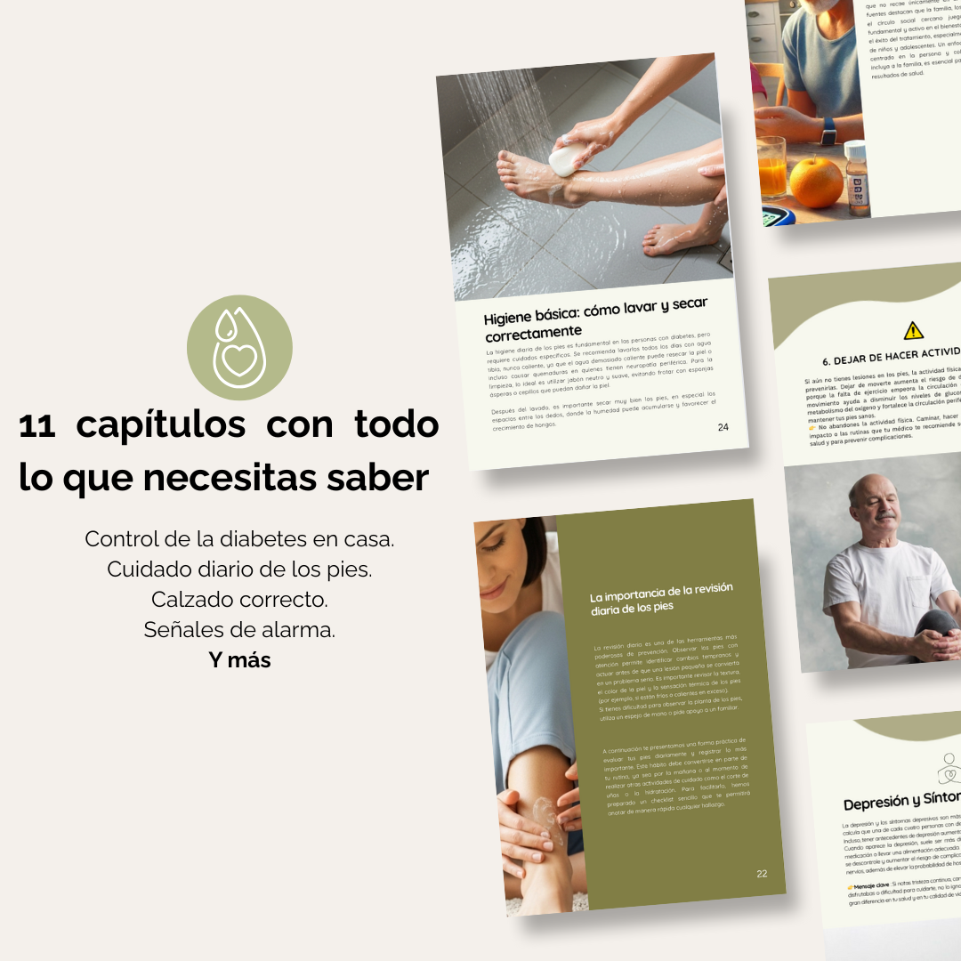 Ebook de Autocontrol de la Diabetes y Prevención del Pie Diabético