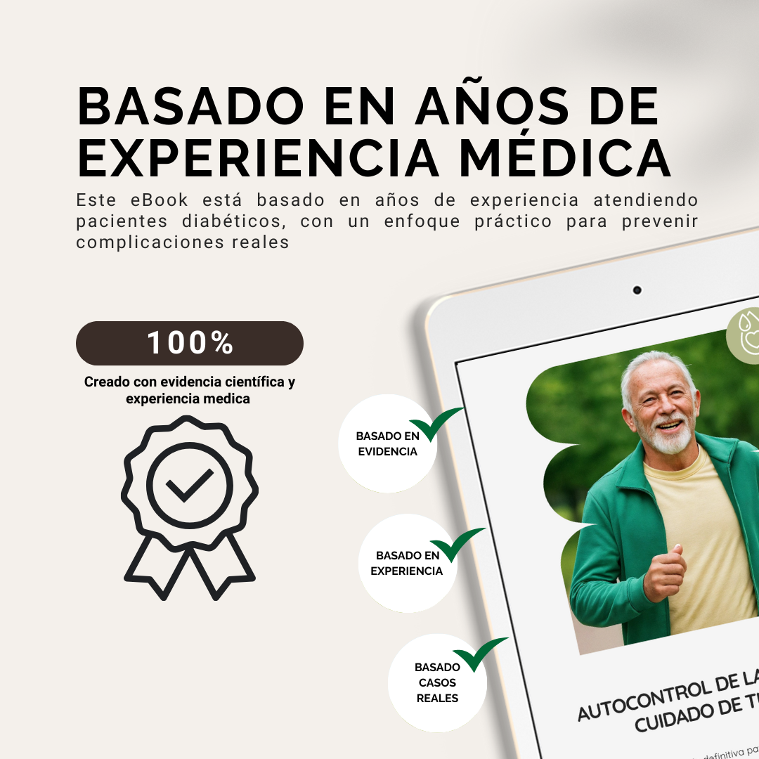 Ebook de Autocontrol de la Diabetes y Prevención del Pie Diabético
